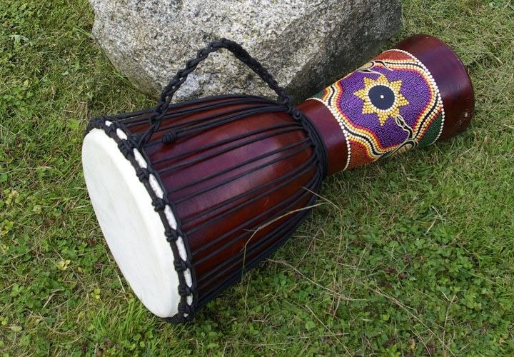 Bęben djembe - etniczny instrument z Afryki 70 cm
